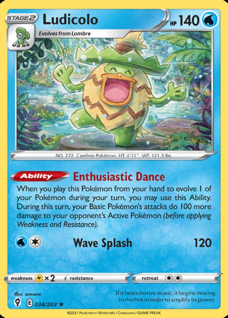 Ludicolo Card Prices & Value 2026 | 25 Cards Ranked