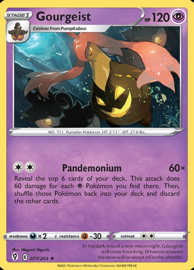 pumpkin pokemon card GradedGuard (PSA) Trick or Trade Mini BOOster Pack (2023) Spooky Surprises Lurk Inside Gourgeist 078/182 Trick or Trade