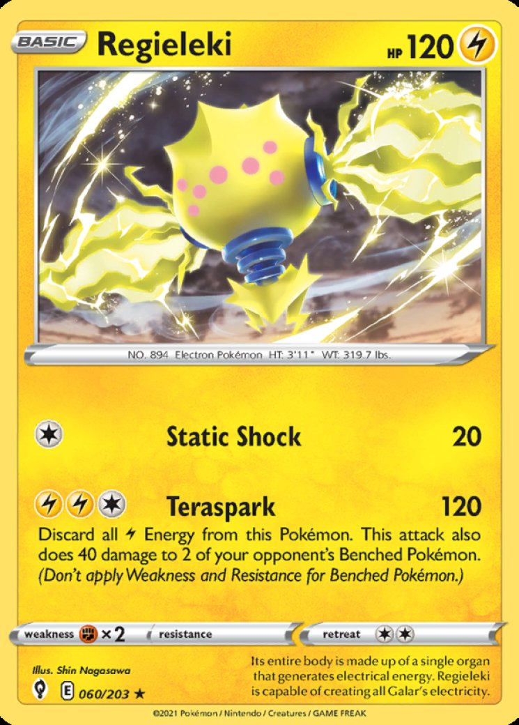 Regieleki V - Silver Tempest - Pokemon Card Prices & Trends