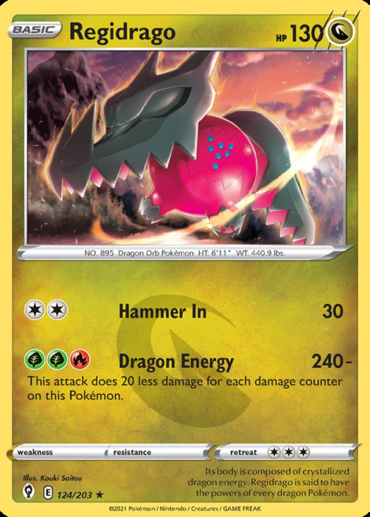 regidrago vstar pokemon card price Regidrago V & Vstar 136/195- Silver Tempest - Pokemon Ultra Rare Card Lot