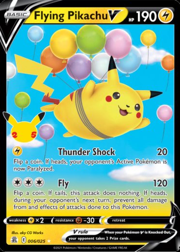 Flying Pikachu V