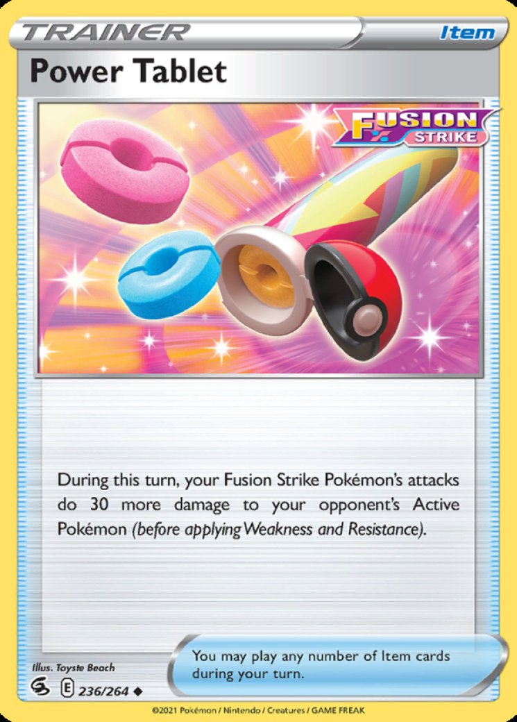 Power Tablet - Fusion Strike - Pokemon Card Prices & Trends