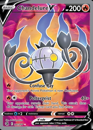 Chandelure V (Full Art)