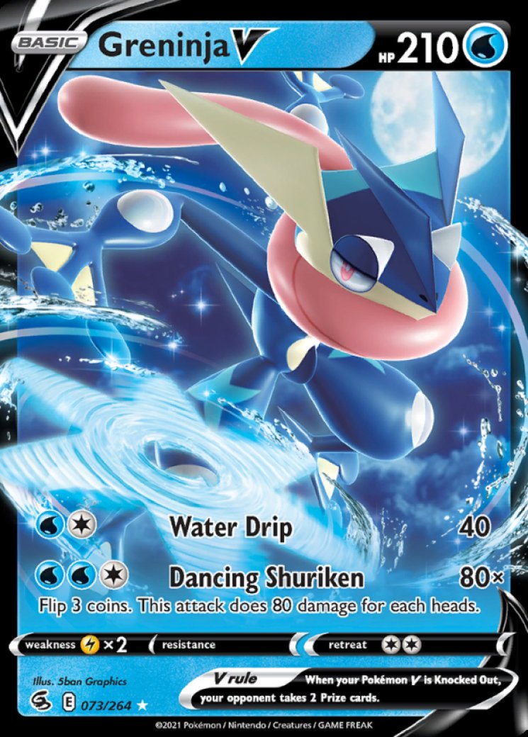 Greninja V 73/264 Price 2026 | Fusion Strike