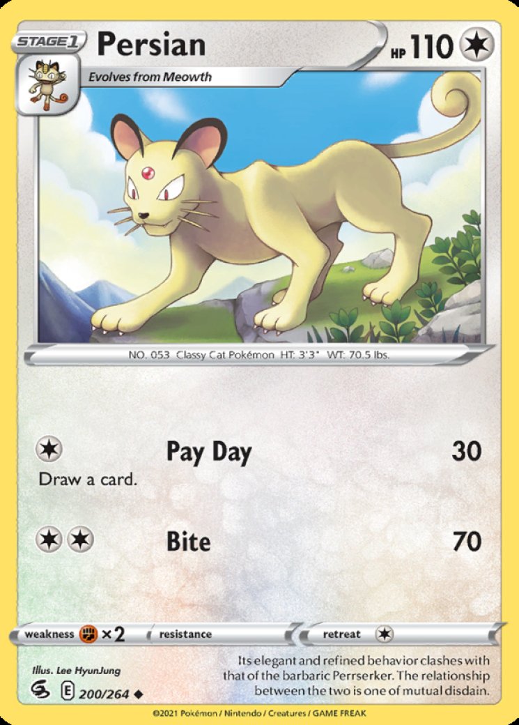 Persian 200/264 Price 2026 | Fusion Strike
