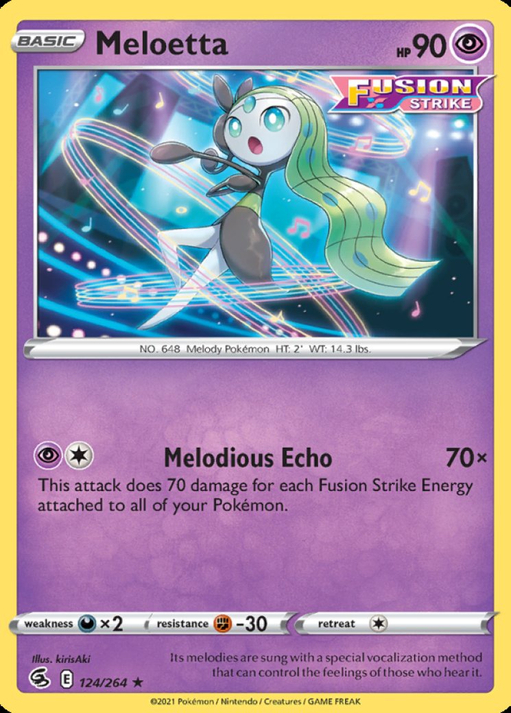 Meloetta EX (Full Art) - Legendary Treasures: Radiant Collection