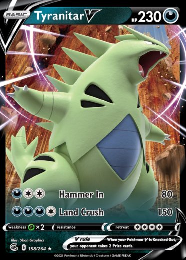 tyranitar rare pokemon card Amazon.com: Pokemon - Tyranitar (56/124) - XY Fates Collide main image 1