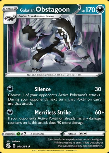 Galarian Obstagoon