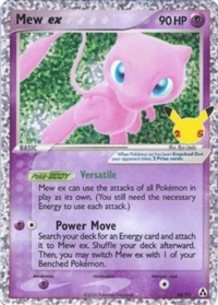 Mew ex - Celebrations: Classic Collection - Pokemon Card Prices & Trends