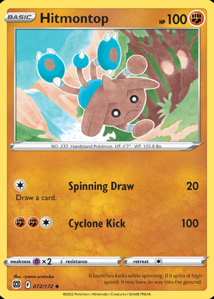 Hitmontop - Brilliant Stars - Pokemon Card Prices & Trends