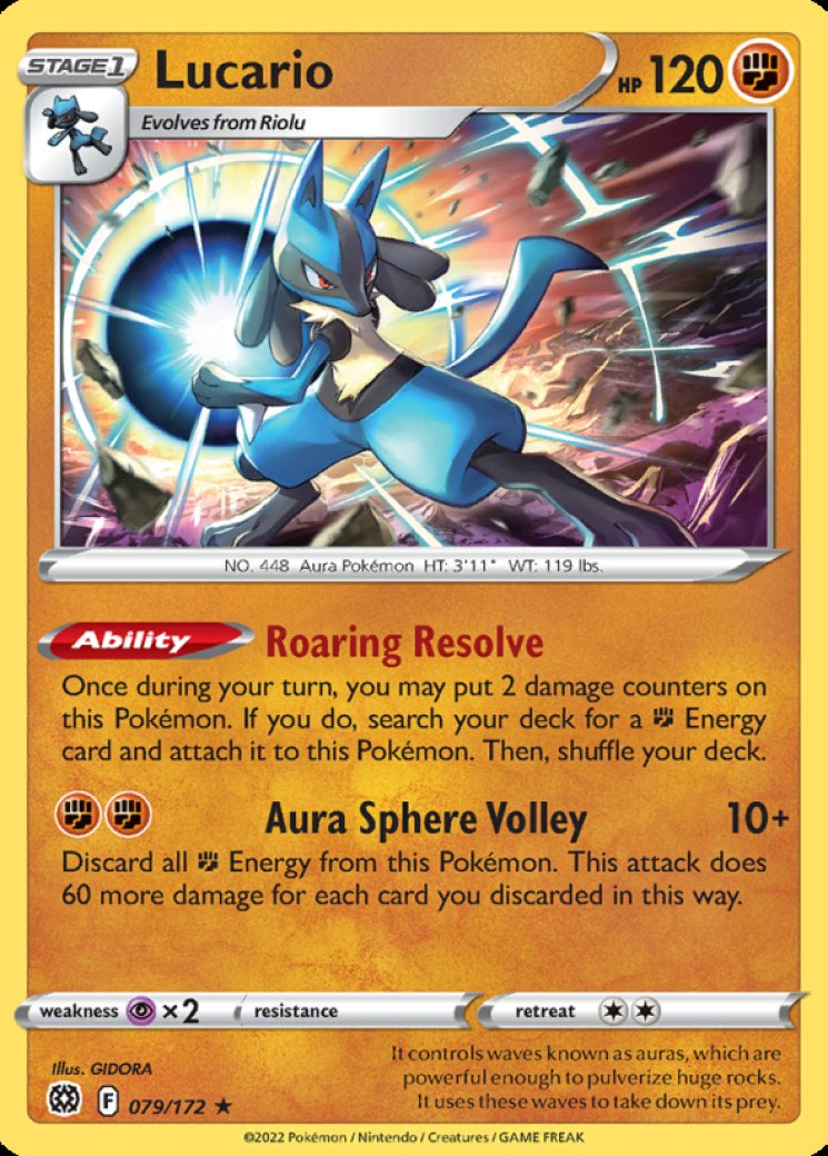 Lucario 79/172 Price 2026 | Brilliant Stars