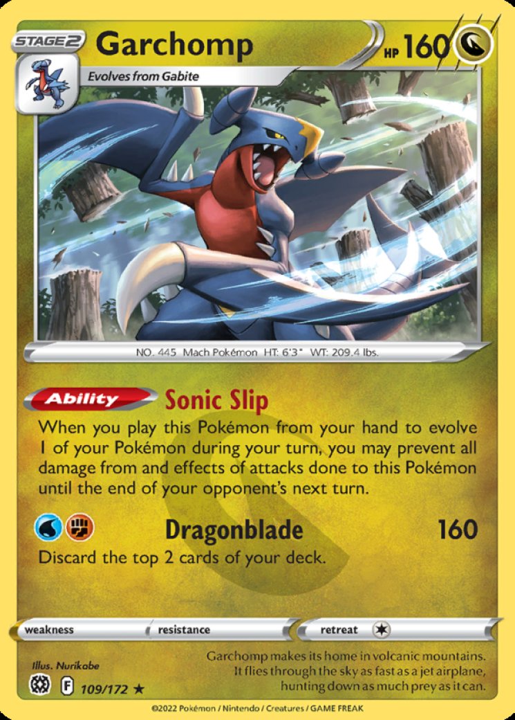 garchomp pokemon card value -Garchomp ex 260/182 - Paradox Rift - Hyper Rare - Gold Foil 245/182 Pokemon Trading Card Game Sun