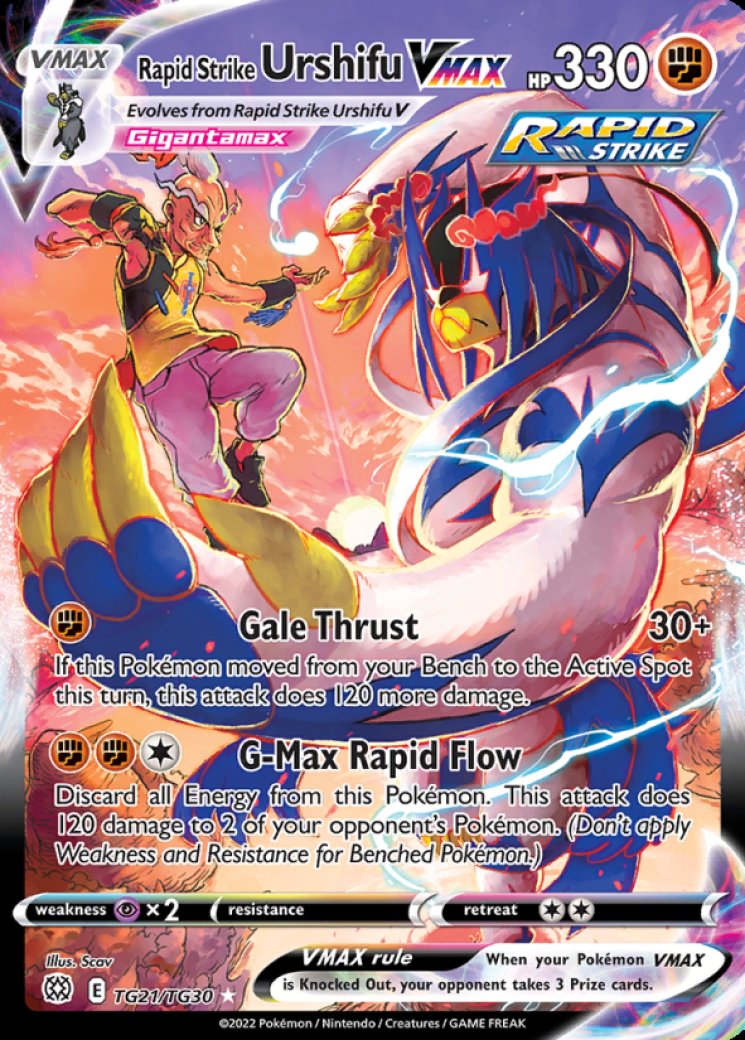 rapid strike pokemon card value Urshifu Vmax & V - 088/163 -Battle Styles - Lot [Fighting][Fighting][Colorless] Hundred Furious Blows 150. Rapid Strike Master - Pokemon