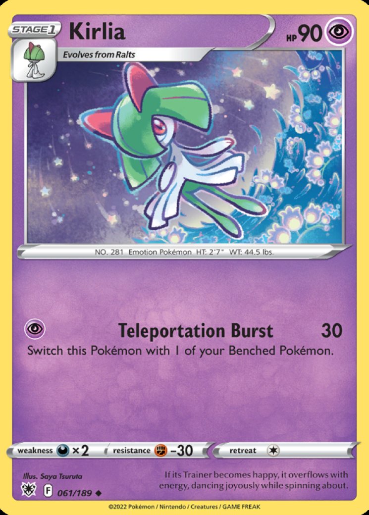 kirlia pokemon card full art 212 193 Case | Paldea Evolved Shiny Holo Rare Card Type Kirlia Full Art card done