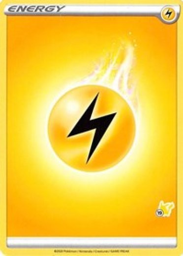 Lightning Energy (#19 Pikachu Stamped)