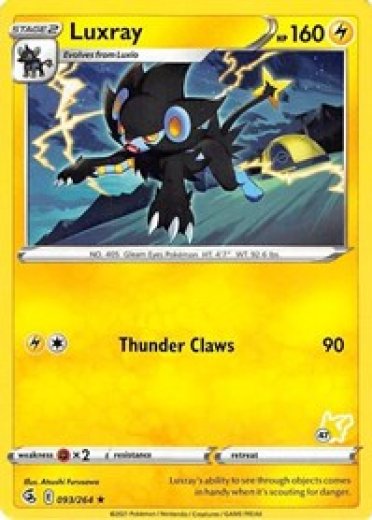 Luxray - 096/264 (#47 Pikachu Stamped)