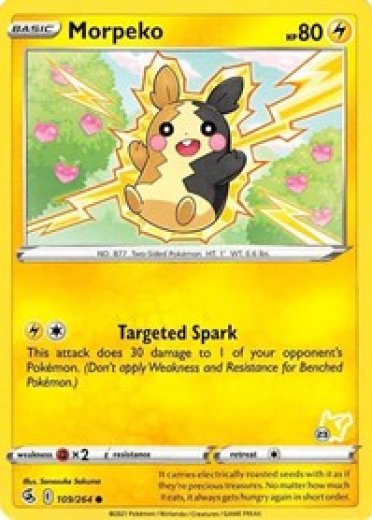 Morpeko - 109/264 (#23 Pikachu Stamped)