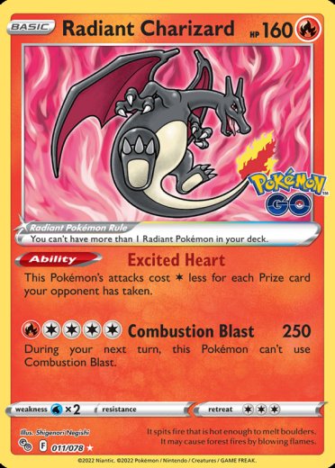 Radiant Charizard