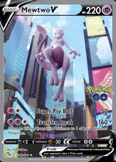Mewtwo V (Alternate Full Art)