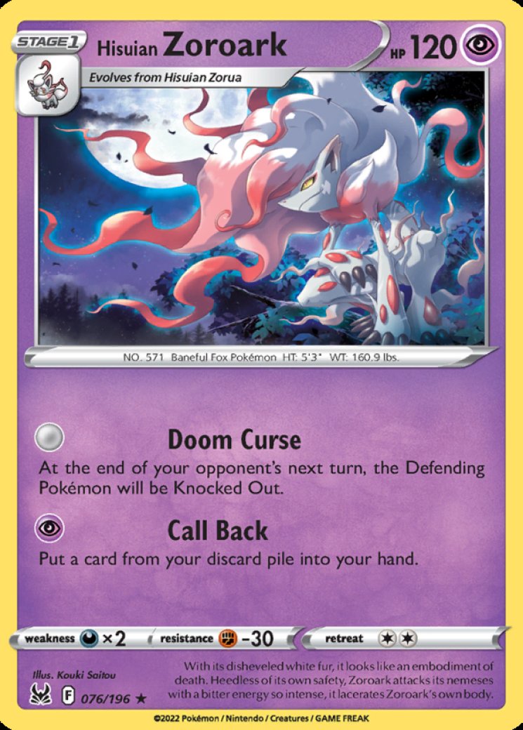 Zoroark - Pokemon Card Prices & Trends
