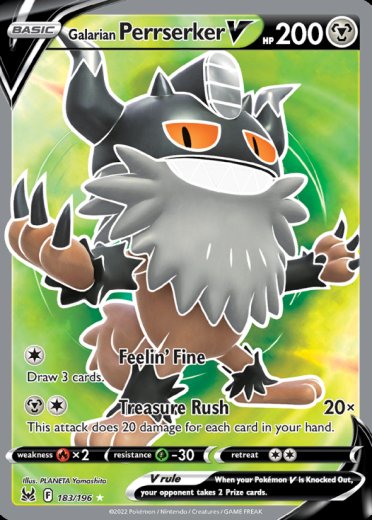 Galarian Perrserker V (Full Art)