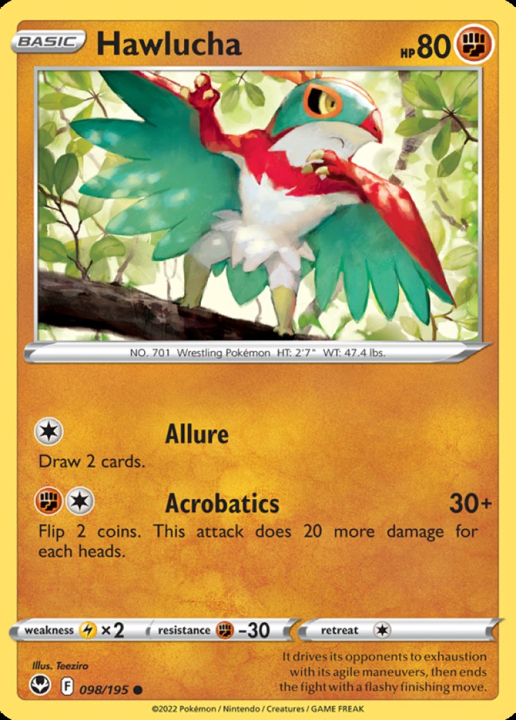 Hawlucha - Pokemon Card Prices & Trends Hawlucha - Pokemon Card Prices & Trends