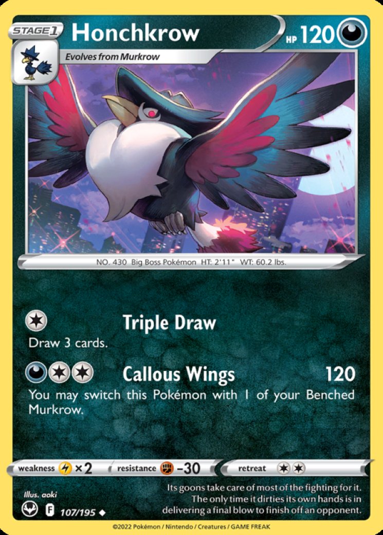 Honchkrow - Pokemon Card Prices & Trends Honchkrow - Pokemon Card Prices & Trends