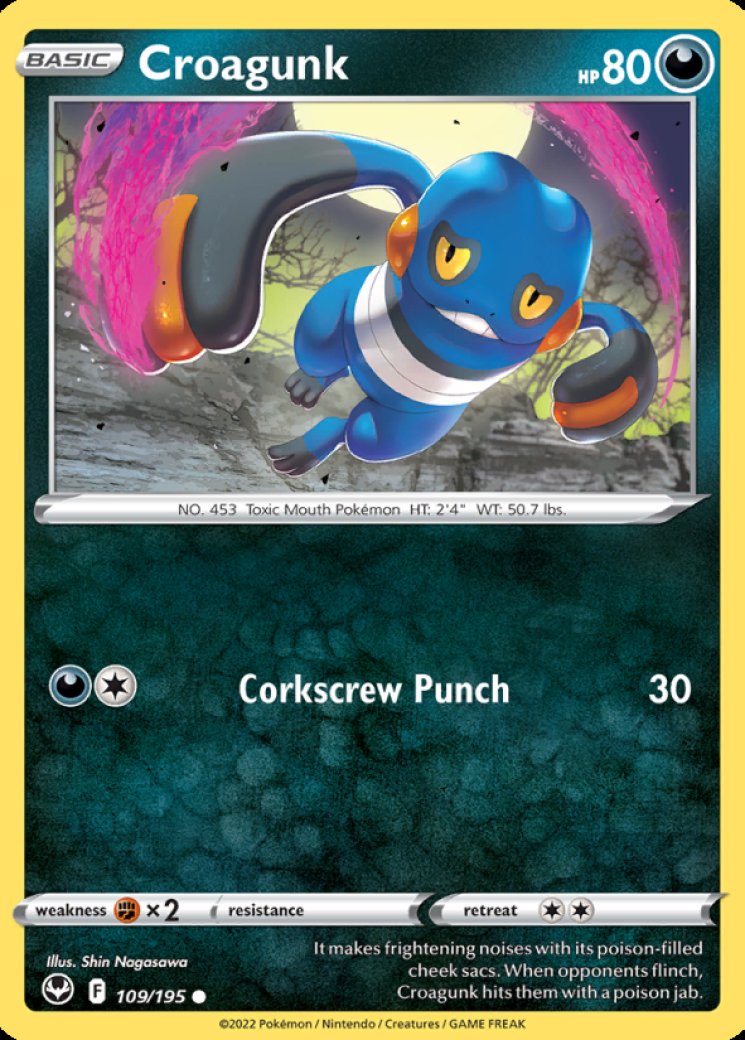 croagunk pokemon card value Croagunk Card Prices & Value 2026