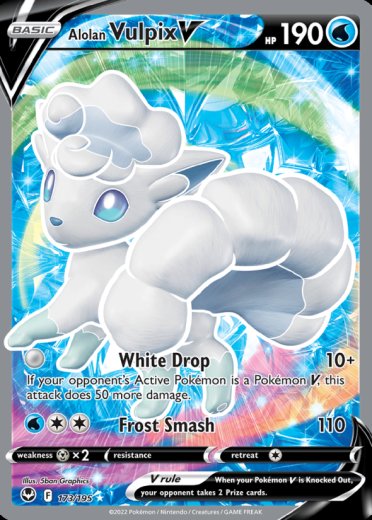 Alolan Vulpix V (Full Art)