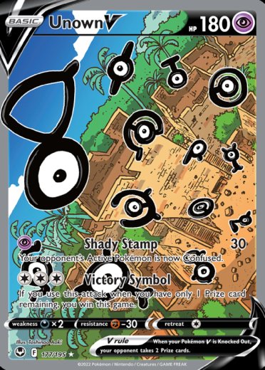 Unown V (Alternate Full Art)