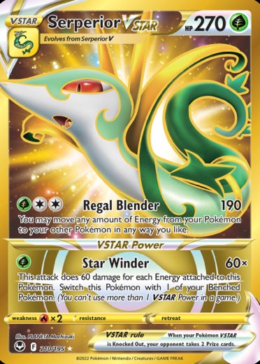 Serperior VSTAR (Secret) (210)