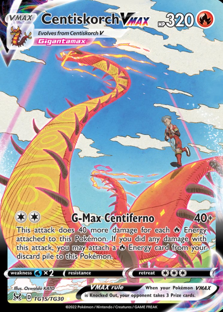 Centiskorch VMAX - Lost Origin Trainer Gallery - Pokemon Card Prices &  Trends