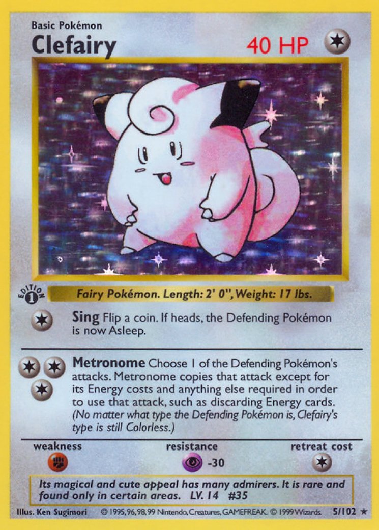 Clefairy - Pokemon Card Prices & Trends Clefairy - Pokemon Card Prices & Trends