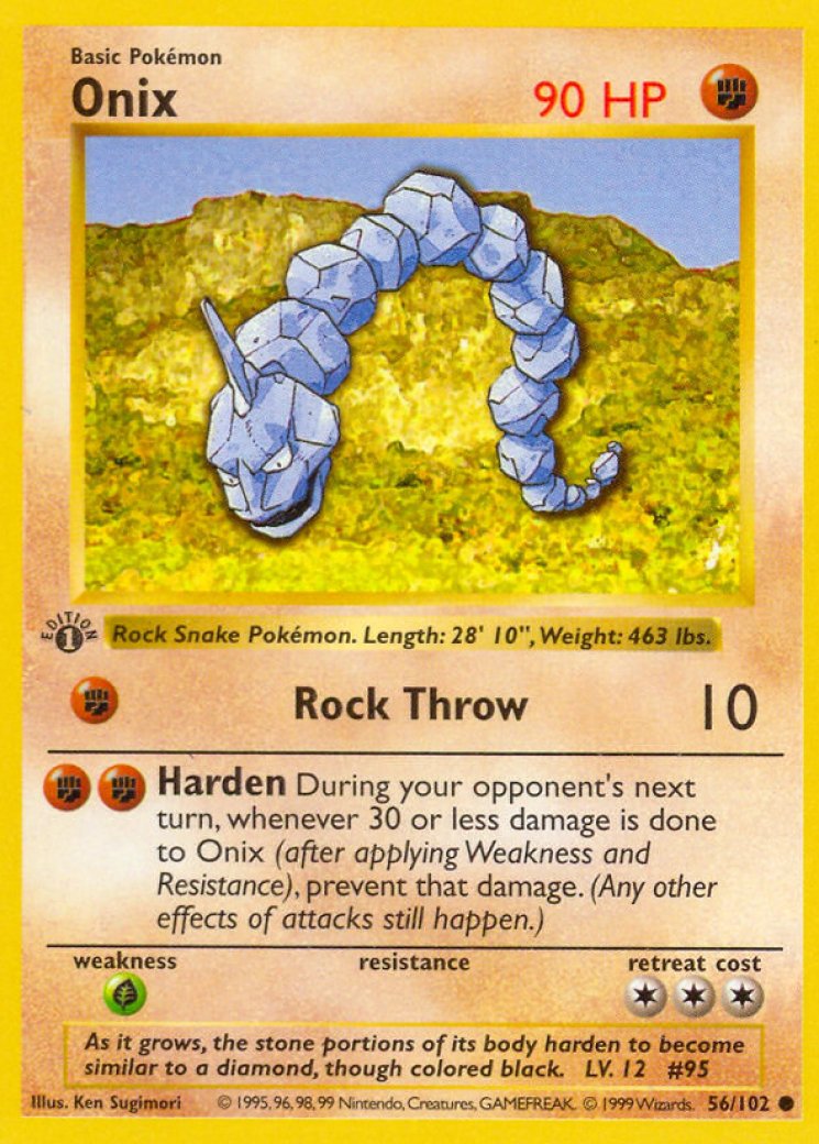 Onix - Pokemon Card Prices & Trends