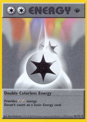 Double Colorless Energy