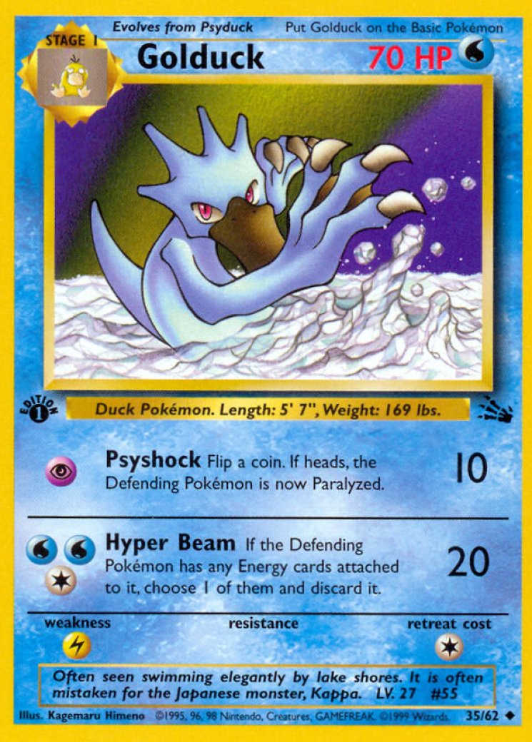 Golduck - Pokemon Card Prices & Trends