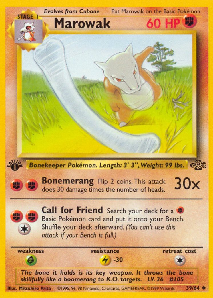 Marowak 39/64 Price 2026 | Jungle