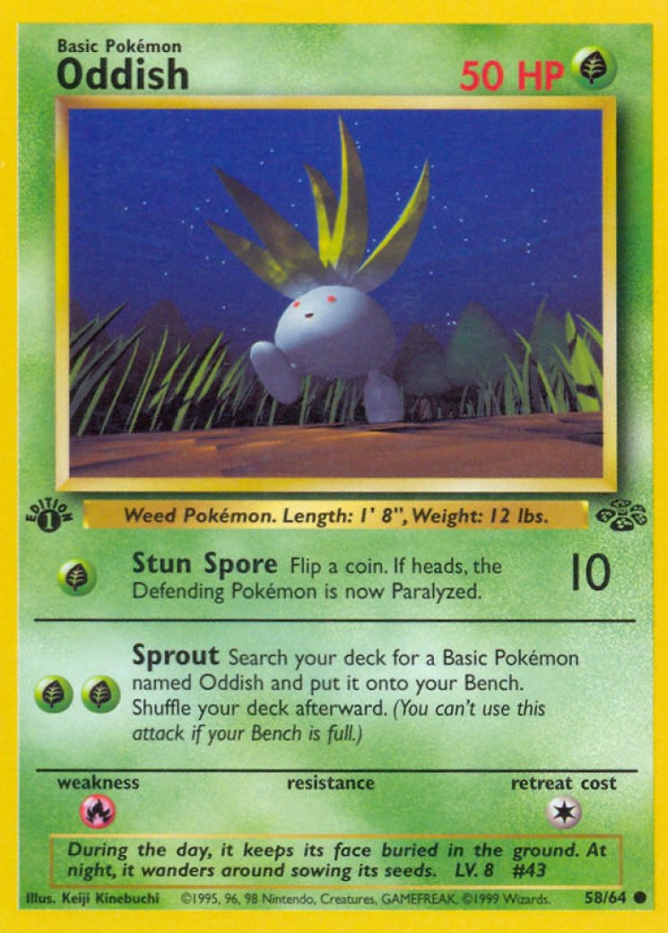 all oddish pokemon cards Price Guide The item may be similar but not exactly the same as the image (e.g Cards with Oddish | Pikawiz