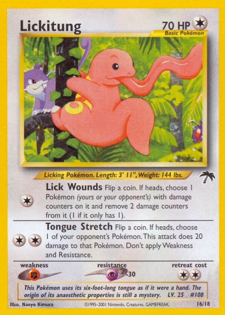 Lickitung 16/18 Price 2026 | Southern Islands