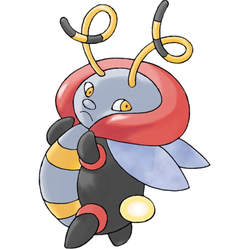 volbeat pokemon card VOLBEAT Uncommon Pokemon Sandstorm Card # 53