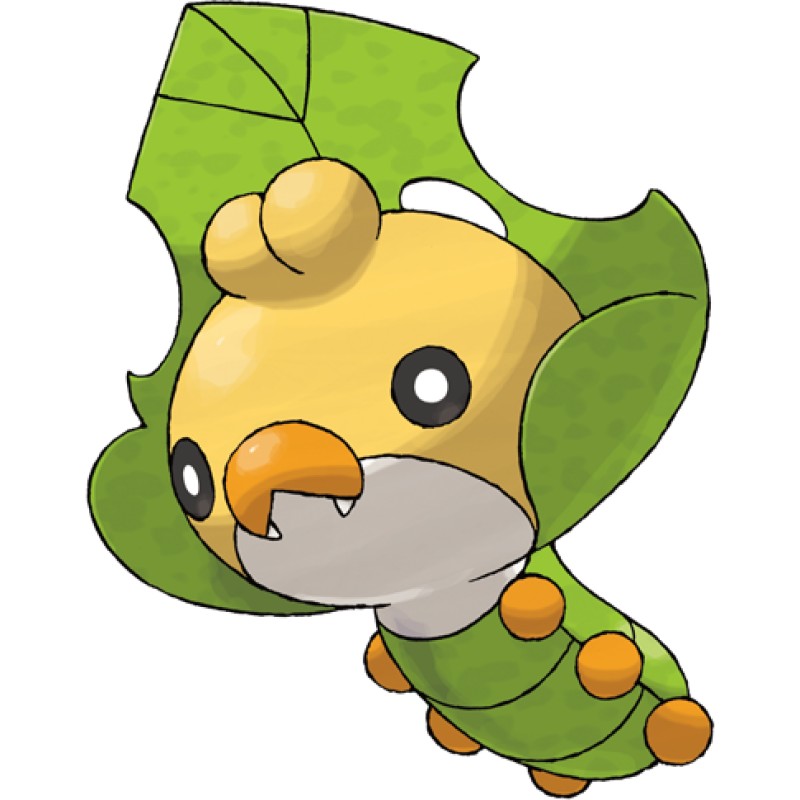 pokemon sewaddle card POKEMON Black & White Legendary Treasures - SEWADDLE 10/113 REV HOLO main image 0