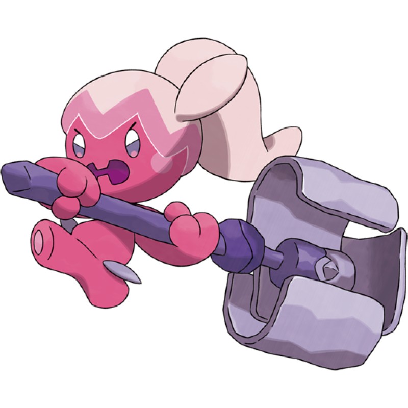 tinkatuff pokemon card Tinkatuff 3D Pokemon Card