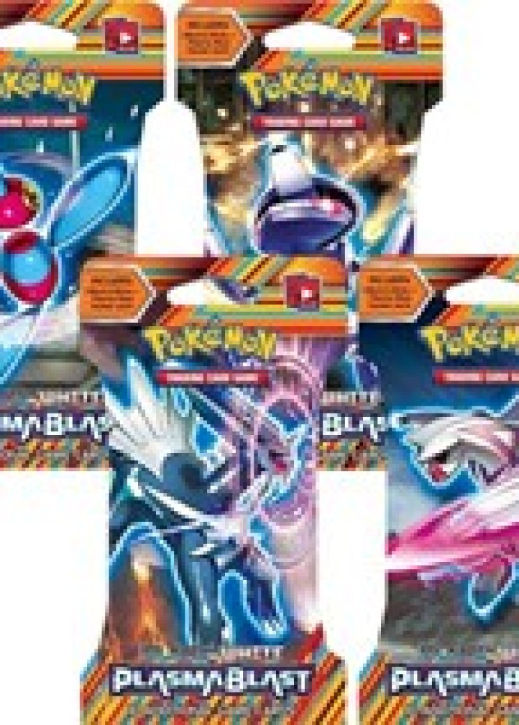 Plasma Blast Sleeved Booster Pack Art Bundle [Set of 4]