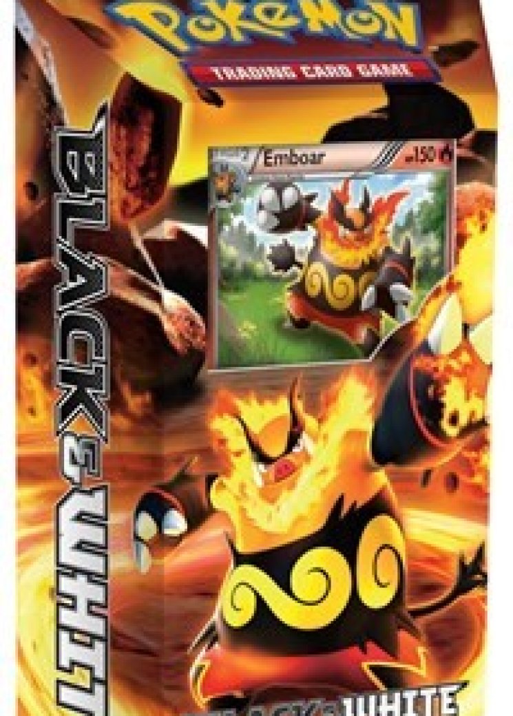 Black & White Theme Deck - "Red Frenzy" [Emboar]