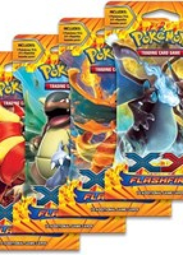 Flashfire Sleeved Booster Pack Art Bundle [Set of 4]