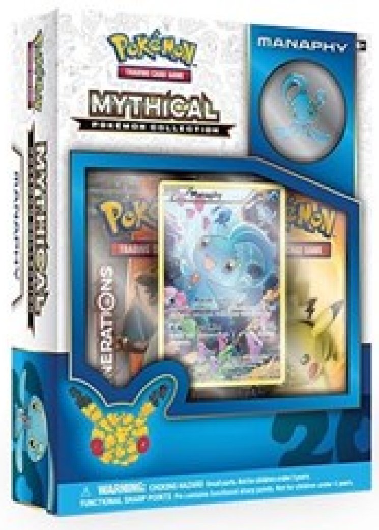 Mythical Pokemon Collection Box [Manaphy]
