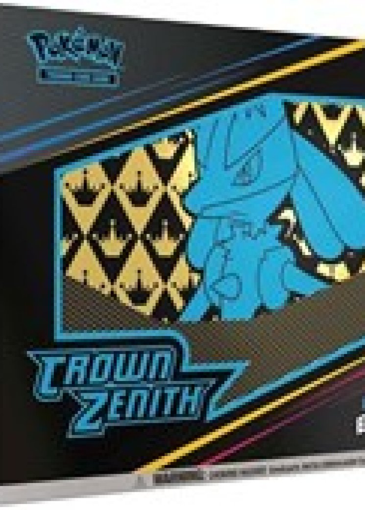 Crown Zenith Pokemon Center Elite Trainer Box Plus