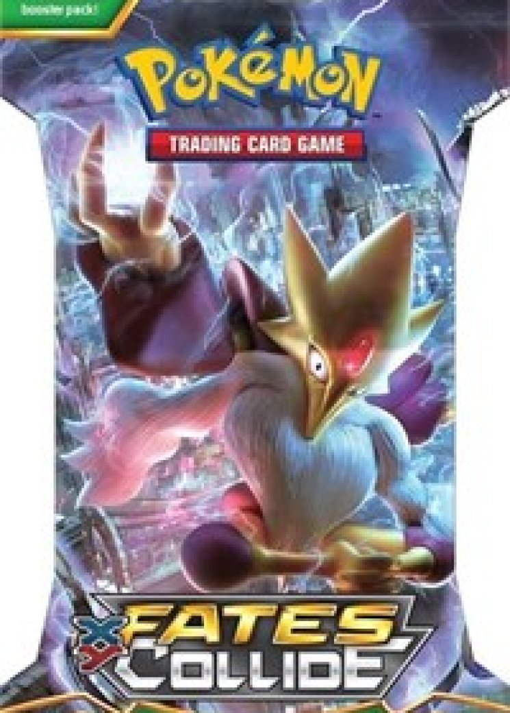 XY - Fates Collide Sleeved Booster Pack [Mega Alakazam]