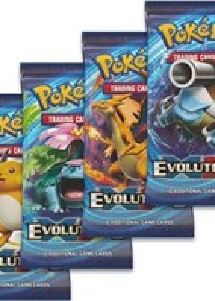 Evolutions Booster Pack Art Bundle [Set of 4]
