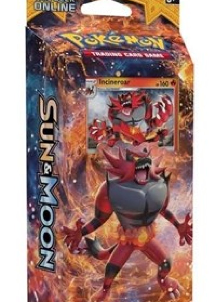 Sun & Moon Base Set Theme Deck - "Roaring Heat" [Incineroar]